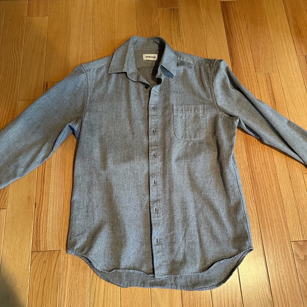 Taylor Stitch Gray “The Jack” Button Down